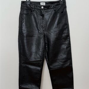 Aritzia Wilfred unreal leather Women pants